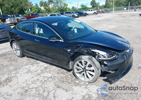 2018 Tesla Model 3 Long Range/Performance from USA, damaged, VIN 5YJ3E1EB1JF184950